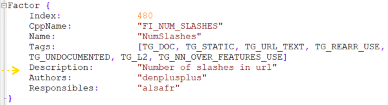Yandex Source Code Screenshot: Lots of Slashes in URL